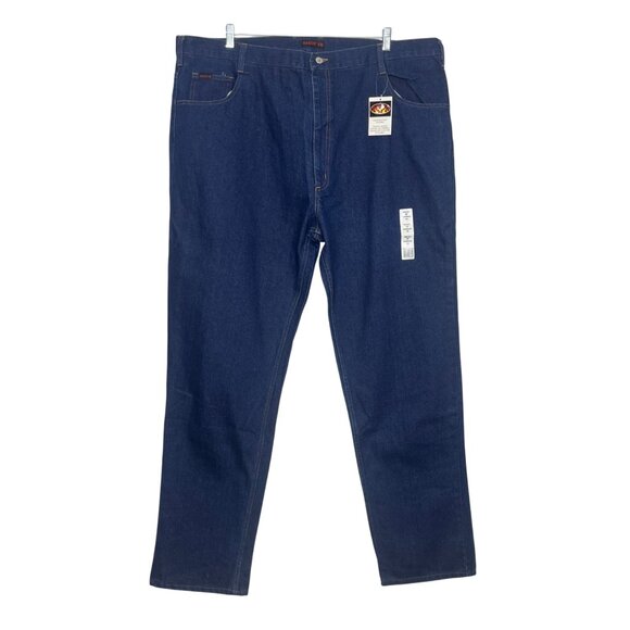Rasco Mens FR Flame Resistant Denim Jeans Protective Workwear Size 48x36 New - Picture 1 of 11